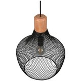  Crna viseća svjetiljka s metalnim sjenilom ø 33 cm Valeria – | shoptok.hr
