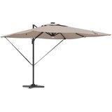 Roma Suncobran S LED lampica Sivo-smeđa 286 x 284 x 270 cm | Eponuda.ba