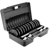 EB FIT podesive lijevanoželjezne bučice 2 × 7,5 kg u koferu | shoptok.hr