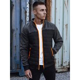 DStreet Kurtka męska przejściowa pikowana czarna | Shoptok.si