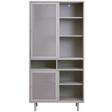 Unique Furniture Bijeli metalni ormar s kliznim vratima 90x180 cm Veep – | shoptok.hr