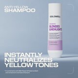 Goldwell Dualsenses Blondes & Highlights Anti-Yellow Shampoo šampon neutralizirajući žuti tonovi 250 ml | shoptok.hr