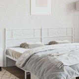 vidaXL Kovinsko vzglavje belo 180 cm | Shoptok.si