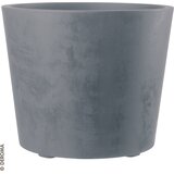 DEROMA Cvetlični lonec "Millennium" 59 cm z rezervoarjem za vodo - pepelnato siva Cene