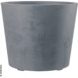 Cvetlični lonec "Millennium" 59 cm z rezervoarjem za vodo - pepelnato siva
