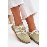 Boto Low Leather Women's Sneakers Lime Ismina | shoptok.hr