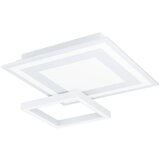 Eglo LED stropna svjetiljka Savatarila-Z 900023, LED 4x 2,7 W, RGB, 45 x 45 cm, bijela | shoptok.hr
