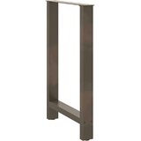  Noge za barsko mizo iz naravnega jekla 2 kosa 60 x (90-91) cm jeklo | Shoptok.si