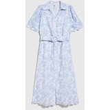 Marisse Cotton Dress With A Belt, White | ePonuda.com