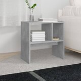  Bočni stolić boja betona 50 x 30 x 50 cm od konstruiranog drva | shoptok.hr