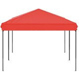 vidaXL Zložljiv vrtni šotor rdeč 3x6 m | Shoptok.si