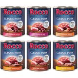 Rocco Classic Pork 6 x 800 g Miks: govedina/jagnjetina, piščanec/puran, piščanec/teletina, govedina/perutninska srca, piščanec/losos, govedina/piščanec | shoptok.hr