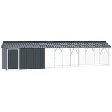  Kavez za ptice Antracit 630 x 103 x 142 cm Cinkani čelik | shoptok.hr