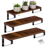 ModernHome loft zidni stalak za cvijeće za dekoraciju, s 3 viseće police | shoptok.hr