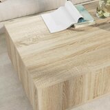  Kava Stol Sonoma hrast 95 x 55 x 31 cm Konstruirano drvo | shoptok.hr