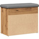 vidaXL Klupa za cipele obrtnički hrast 62x32x50 cm izrađeno drvo | shoptok.hr