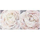  Platno DKD Home Decor Platno Drvo MDF 80 x 3 x 80 cm Cvijet Cijene