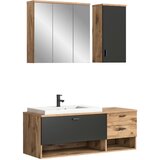 MID.YOU Kopalnica Grado, Barva Hrasta, Siva, 4-Delno | Shoptok.si