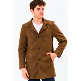 Dewberry PLT8327 MENS COAT-DARK CAMEL | Shoptok.si