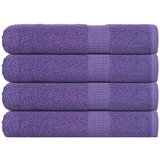 vidaXL Brisače za savno 4 kos vijolična 80x200 cm 360 g/m² 100% bombaž | Shoptok.si