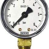 Delovni manometer 0-6/3 bar, 1/4 AG priključek, natančen za obrtnike, (5000216718)