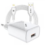 S-link SL-EC40L 18229 Punjač za telefon Lightning 12W, Beli Cene