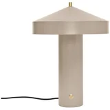 Smeđe-siva metalna stolna lampa (visina 41 cm) Hatto –
