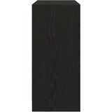 Komoda s ladicama i vratima crni hrast 70,5x34x74,5 cm | shoptok.hr