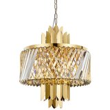  Luster na lancu MARGOT 6xE14/40W/230V prečnik 43 cm zlatna | Eponuda.com
