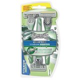 Wilkinson Quattro Titanium Sensitive brivniki za enkratno uporabo 3 Ks 3 kos Cene