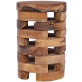 Maison Chic Nočna omarica - Nočna miza - Omarica za ob posteljo 30x30x45 cm trdna tikovina, (21689660) | Shoptok.si