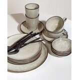 Salt&Pepper Zelen krožnik iz kamenine ø 28 cm Artisan – | Shoptok.si