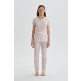Dagi Pajama Set - White - Heart | shoptok.hr