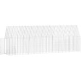  Kletka za piščance 2 pcs srebrna 600 x 100 x 210 cm, (5000204326) | Shoptok.si
