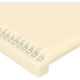  Uzglavlje krem 100 x 5 x 78/88 cm od umjetne kože | shoptok.hr