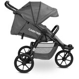 CARETERO dječja kolica s tri kotača Lima siva | shoptok.hr