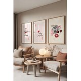 WALLXPERT Č-300895 - 3040 set dekorativnih slika u više boja (3 komada) | Eponuda.com