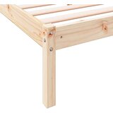  Dugi okvir kreveta bez madraca 160 x 210 cm od borovine | shoptok.hr