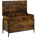  Kutija za spremanje Dimljeni hrast 80 x 40 x 49 5 cm - Dimljeni hrast 40 5 x 40 x 49 5 cm | shoptok.hr