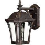 Elstead Lighting Elstead Wabash 1 majhna zunanja stenska svetilka Mocha IP44, E27, (22099828) | Shoptok.si