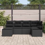  Set sofe 6 kom. Crna poliratan | shoptok.hr