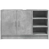 Ormarić za umivaonik boja betona 90x29x55 cm konstruirano drvo | shoptok.hr