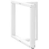  Noge za blagovaonski stol T-oblika 2 kom Bijele 80x35x(72-73) cm Čelik | shoptok.hr