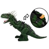 Green Dinosaur on Batteries Moves with the Sound Projector | shoptok.hr