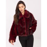 RUE PARIS Jacket-IT-KR-2502.50-burgundy | Shoptok.si
