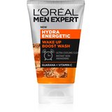 L´Oréal Paris Men Expert Hydra Energetic Wake-Up Effect čistilni gel za osvežitev in obnovo kož 100 ml za moške | Shoptok.si
