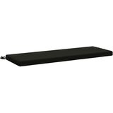  Jastučić za klupu SOEST 100% poliester Crna 120 x 40 x 5 cm | shoptok.hr