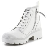 Palladium Visoke superge Pallabase Leather White black M Bela | Shoptok.si