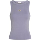 Calvin Klein Jeans Majice brez rokavov WASHED WOVEN LABEL J20J225311 Vijolična | Shoptok.si