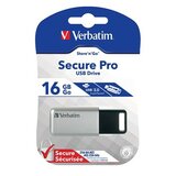 Verbatim UFV98664 16GB SECURE PRO USB 3.0 usb memorija Cene